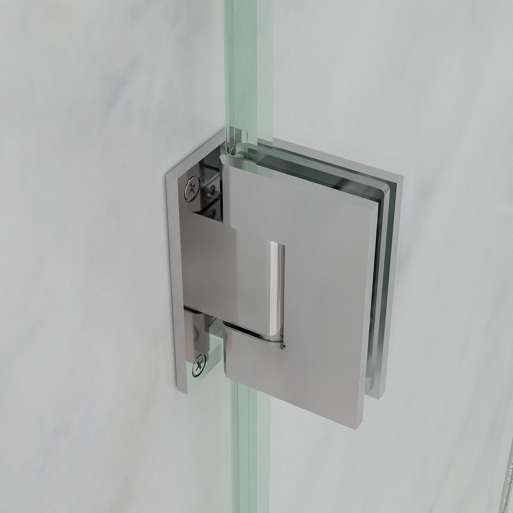 Nirvana - Supreme Edition - Frameless Hinged Shower Door